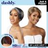 imageSensationnel Dashly lace saltandpepper wig  SP unit 7 hand tied laceparting ear to ear synthetic COPPERREDM44