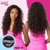 imageSensationnel Instant weave half wig  19 synthetic blendwig adjustable drawstring for seamless hair blending TH2271 JETBLACK