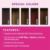 imageSensationnel Instant weave half wig  20 synthetic blendwig adjustable drawstring for seamless hair blending 1B OFFBLACKTH230