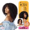 imageSensationnel Curls kinksandco clip in  over achiever 10 inch easy to use clips for natural 3c to 4c hair textures S1BBG1B OFFBLACK