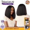imageSensationnel Curls kinksandco kinkyedges wig  kinky bob 14 inch 13x6 lace frontal natural kinkytexture edged hairline for natural 3c to 4c hair textures 2 DARKBROWNHL28044