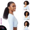 imageSensationnel Instant updown halfwig pony  IUD 20 4 style in 1 half wig and pony drawstring 1 JETBLACK1 JETBLACK