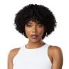 imageSensationnel Rebold curly weave  water wave 9 3pcs human hair smooth sleek soft texture hair for weaving and sew in styles T1B3501 JETBLACK