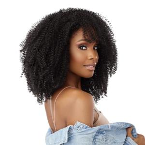 imageSensationnel Curls kinksandco clip in  over achiever 10 inch easy to use clips for natural 3c to 4c hair textures S1BBG4 MEDBROWN