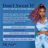 imageSensationnel Ruwa bulk braiding hair  afro kinky 16 inch water repellent kanekalon fast dry synthetic braid for locstwists hair styles 613 BLONDEBG BURGANDY