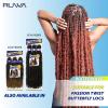 imageSensationnel Ruwa prestretched braiding hair  3x deep 24 inch water repellent kanekalon fast dry synthetic sports itch free 1 pack 1 JETBLACKSM27613