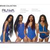 imageSensationnel Ruwa prestretched braiding hair  3x water wave 18 inch water repellent kanekalon fast dry synthetic sports itch free 1 pack 1B OFFBLACK1 JETBLACK