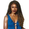 imageSensationnel Ruwa prestretched braiding hair  3x water wave 18 inch water repellent kanekalon fast dry synthetic sports itch free 1 pack 1B OFFBLACK1 JETBLACK