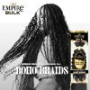 imageSensationnel Empire bulk braiding  water wave 14 inch human hair braids for knotless boho box or curly loose wave styles 1 JETBLACKS27613
