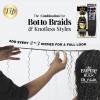 imageSensationnel Empire bulk braiding  water wave 14 inch human hair braids for knotless boho box or curly loose wave styles 1 JETBLACKS27613
