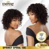 imageSensationnel Empire Curly human hair  bohemian tangle free weaving for quick weave and sew in styles for faux highlights 1 JETBLACK1 JETBLACK