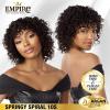 imageSensationnel Empire Curly human hair  bohemian tangle free weaving for quick weave and sew in styles for faux highlights 1 JETBLACK1 JETBLACK