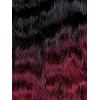 imageSensationnel Empire humanhair lace closure  yaki 12 inch 3 way lacepart hand tied weaving closure 2 DARKBROWNT1BBG