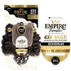 imageSensationnel Empire bundles multi  bohemian with 4x4 closure 10a tangle shed free human hair for weaving and sew in styles 8 10 12 inch NATURALNATURAL