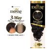 imageSensationnel Empire humanhair lace closure  body wave 12 inch 3 way lacepart hand tied weaving closure 1 JETBLACK1 JETBLACK