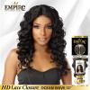 imageSensationnel Empire humanhair lace closure  ocean wave 12 inch 3 way lacepart hand tied weaving closure 1 JETBLACK1 JETBLACK