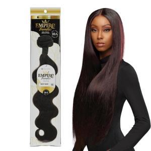 imageSensationnel Empire bundles body wave 10a tangle shed free human hair for weaving and sew in styles  1 pack 10 inch 613 BLONDEDARKRED