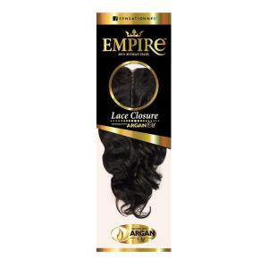 imageSensationnel Empire humanhair lace closure  body wave 12 inch 3 way lacepart hand tied weaving closure 1 JETBLACK1B OFFBLACK