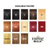 imageSensationnel Empire bulk braiding  water wave 22 inch human hair braids for knotless boho box or curly loose wave styles 1 JETBLACK1 JETBLACK