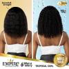 imageSensationnel Empire multi weave hair  wet and wavy tropical curl human hair 3 bundle layered lengths 10 12 14 inch 1 JETBLACK1 JETBLACK