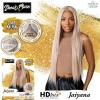 imageSensationnel Shear muse goldkrush lacewig  jaiyana deep laceparting hand tied ready to wear synthetic prestyled units BEIGEASHBLONDECREAMYBLONDE