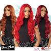 imageSensationnel Shear muse lace wig  danisha deep laceparting hand tied ready to wear synthetic prestyled units 1 JETBLACKAPPLERED