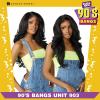 imageSensationnel Butta lace 90sbangs wigs  unit 903 glueless wide deep part synthetic preplucked hairline 1B OFFBLACK2 DARKBROWN