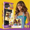 imageSensationnel Butta lace 90sbangs wigs  unit 908 glueless wide deep part synthetic preplucked hairline BALAYAGECHOCOLATELIGHTASHBROWN
