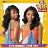 imageSensationnel Butta lace 90sbangs wigs  unit 910 glueless wide deep part synthetic preplucked hairline 1B OFFBLACK2 DARKBROWN