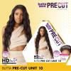 imageSensationnel Butta lace precut wigs  unit 10 glueless extra wide 5 inch deep parting synthetic pre tweezed smaller knot hairline BALAYAGEGOLDBALAYAGEPLATINUM