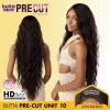 imageSensationnel Butta lace precut wigs  unit 10 glueless extra wide 5 inch deep parting synthetic pre tweezed smaller knot hairline BALAYAGEGOLDBALAYAGEPLATINUM