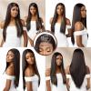 imageSensationnel Bare lace 13x6 wigs  unit 1 lacefrontal glueless synthetic 180 degree preplucked hairline 1 JETBLACKSHPLATINUM
