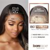 imageSensationnel Bare lace 13x6 wigs  unit 16 lacefrontal glueless synthetic 180 degree preplucked hairline 1 JETBLACKBALAYAGECHOCOLATE