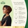 imageSensationnel Chicbob lace frontwig  Bob unit 1 face framing glueless wig wide 5 inch deep part synthetic preplucked hairline CREAMYBLONDECREAMYBLONDE