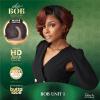 imageSensationnel Chicbob lace frontwig  Bob unit 1 face framing glueless wig wide 5 inch deep part synthetic preplucked hairline CREAMYBLONDECREAMYBLONDE