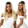 imageSensationnel Bare lace 13x6 wigs  unit 16 lacefrontal glueless synthetic 180 degree preplucked hairline 1 JETBLACKBALAYAGEVANILLABLONDE