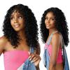 imageSensationnel Butta lace 90sbangs wigs  unit 915 glueless wide deep part synthetic preplucked hairline BALAYAGEASHBLONDEMOCHABROWN