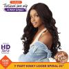 imageSensationnel Curls kinksandco kinkyedges wig  kinky loose spiral 24 inch y part lace natural kinkytexture edged hairline for natural 3c to 4c hair textures 1 JETBLACK1 JETBLACK