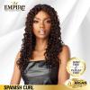 imageSensationnel Empire Curly human hair  spanish curl tangle free weaving for quick weave and sew in styles for faux highlights  1 pack 14 inch 1 JETBLACK