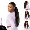 imageSensationnel Instant updown halfwig pony  IUD 22 4 style in 1 half wig and pony drawstring 1 JETBLACK1B OFFBLACK