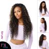 imageSensationnel Instant updown halfwig pony  IUD 22 4 style in 1 half wig and pony drawstring 1 JETBLACKBALAYAGESUNKISSED