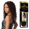 imageSensationnel Empire Curly human hair  spanish curl tangle free weaving for quick weave and sew in styles for faux highlights  1 pack 14 inch 1 JETBLACK