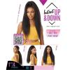 imageSensationnel Instant updown halfwig pony  IUD 17 4 style in 1 half wig and pony drawstring 1B OFFBLACKT2COPPER