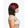 imageSensationnel Empire bump weaving hairextension  yaki 8 inch human hair short feather weave styling 1 JETBLACKRED