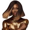 imageSensationnel Empire gold yaki weave  human hair for weaving and sew in styles 8 inch 1 JETBLACK1 JETBLACK
