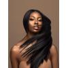 imageSensationnel Empire gold yaki weave  human hair for weaving and sew in styles 8 inch 1 JETBLACK1 JETBLACK