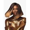 imageSensationnel Empire gold yaki weave  human hair for weaving and sew in styles 8 inch 1 JETBLACK27 HONEYBLONDE