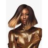 imageSensationnel Empire gold yaki weave  human hair for weaving and sew in styles 8 inch 1 JETBLACKT1B27