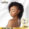 imageSensationnel Empire Curly human hair  island curl 10s 3pcs tangle free weaving for quick weave and sew in styles for faux highlights 1B OFFBLACK2 DARKBROWN
