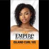 imageSensationnel Empire Curly human hair  island curl 10s 3pcs tangle free weaving for quick weave and sew in styles for faux highlights 1B OFFBLACKT1BBG